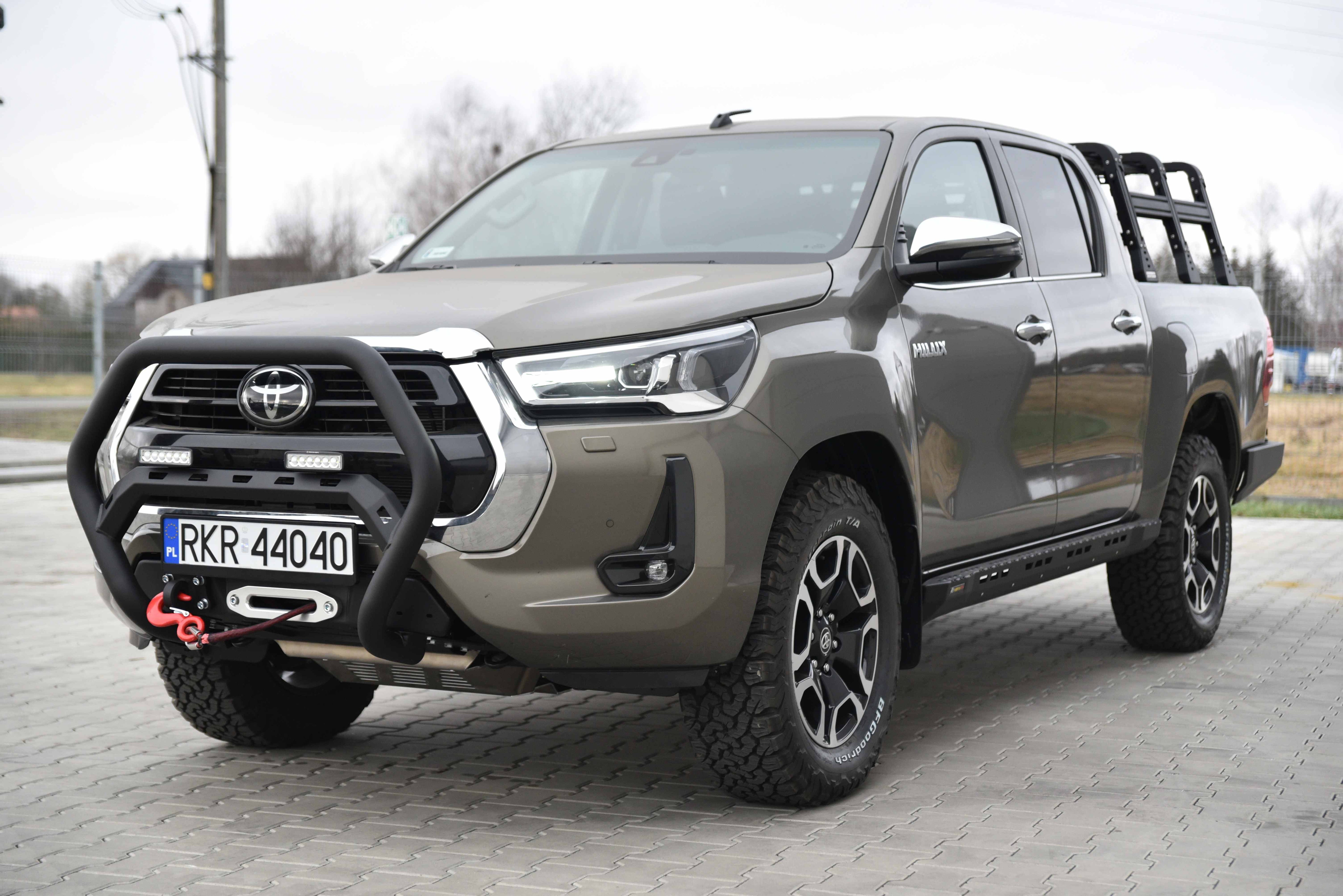 Bullbar do zderzaka Slim ZHX Toyota Hilux Revo 2020-