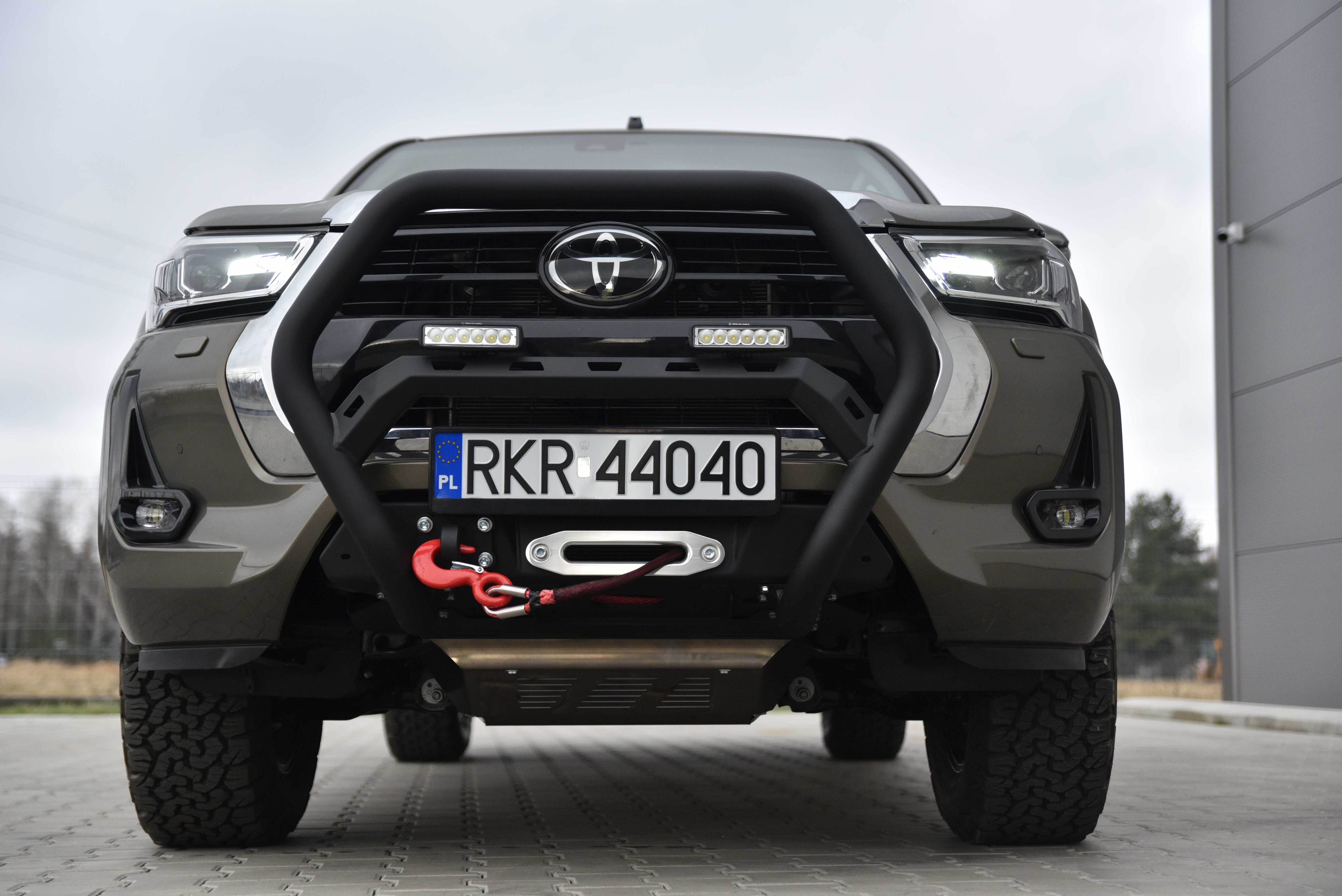 Bullbar do zderzaka Slim ZHX Toyota Hilux Revo 2020-