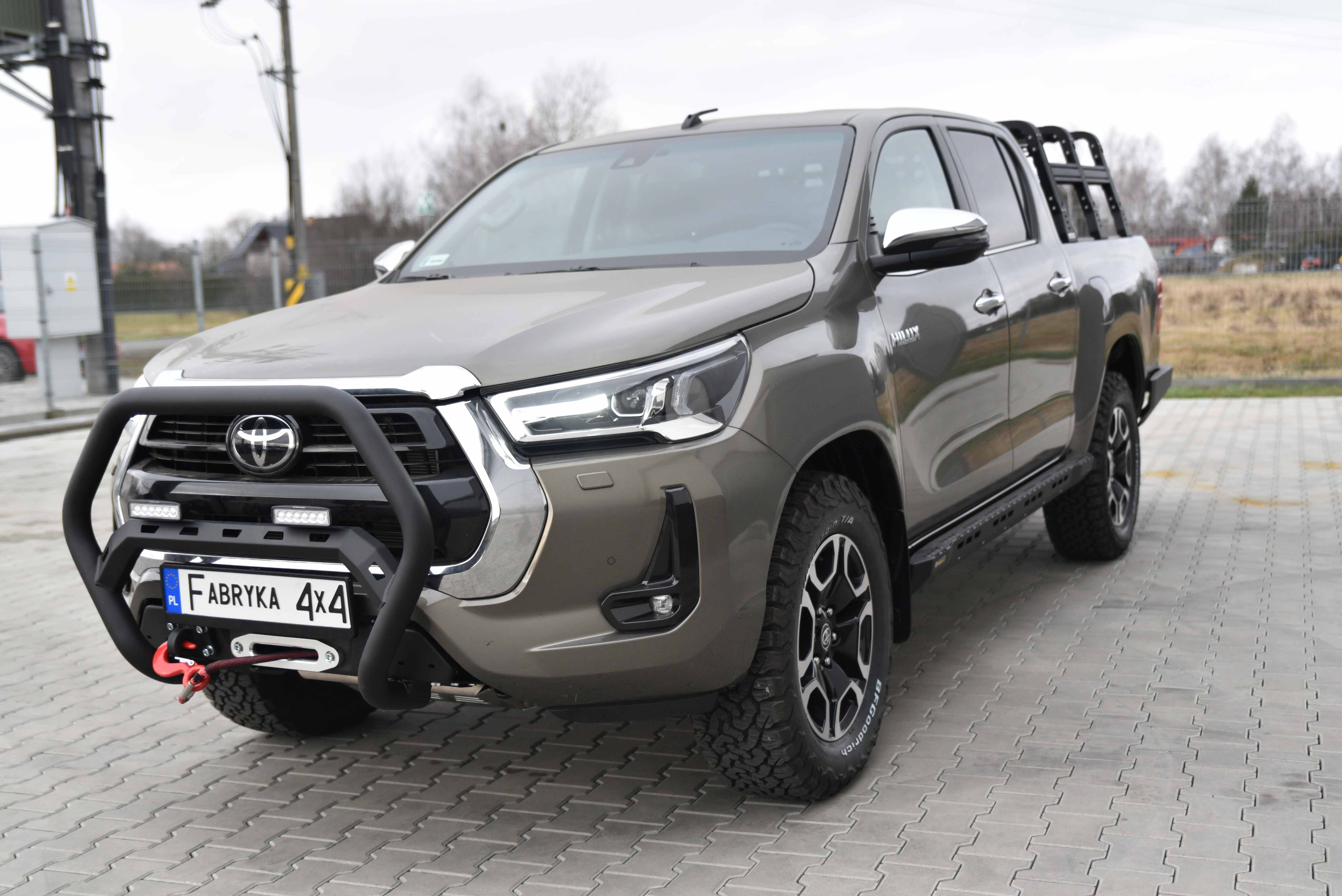 Bullbar do zderzaka Slim ZHX Toyota Hilux Revo 2020-