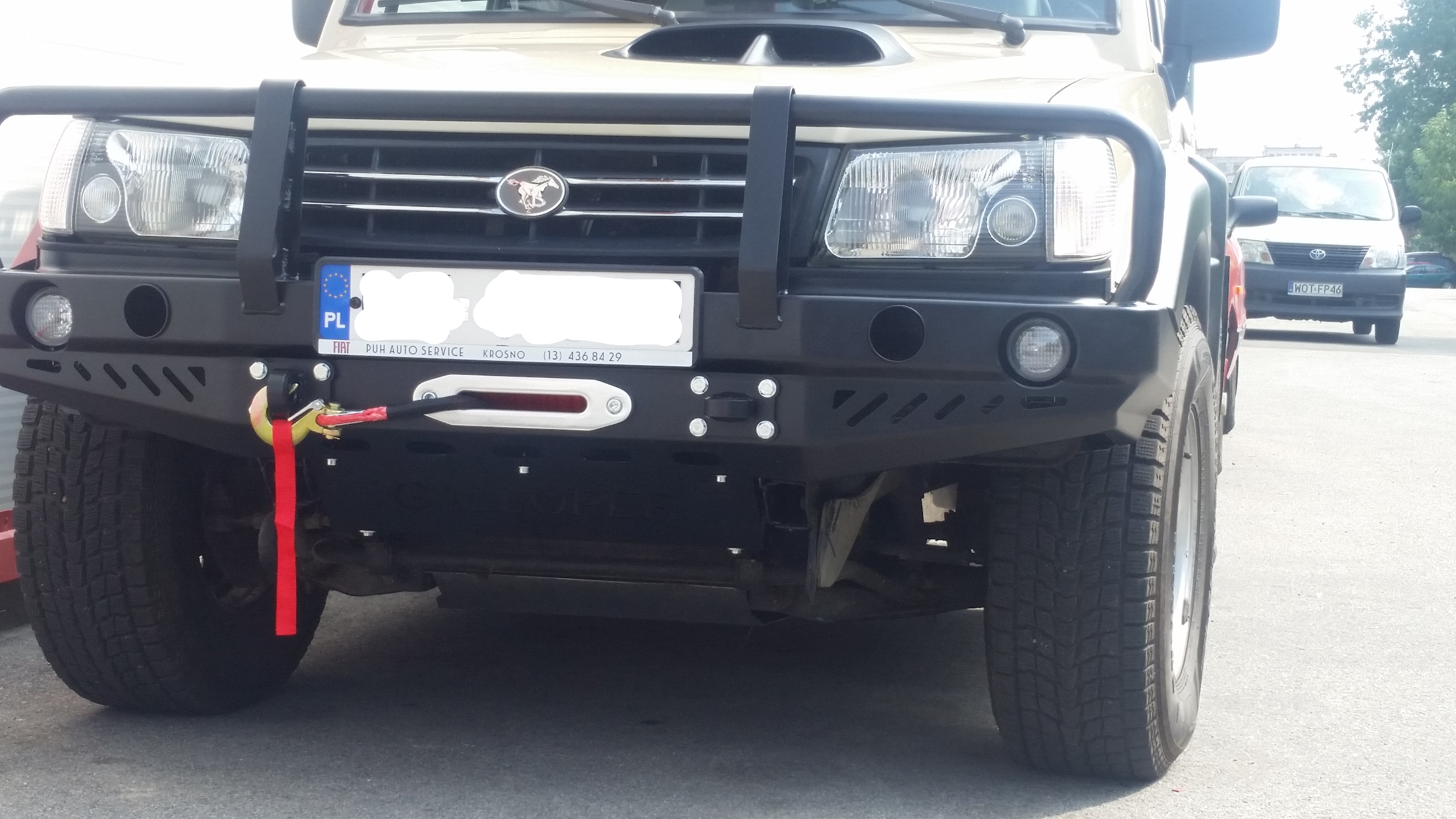 Hyundai Galloper Innovation front bumper 98-03