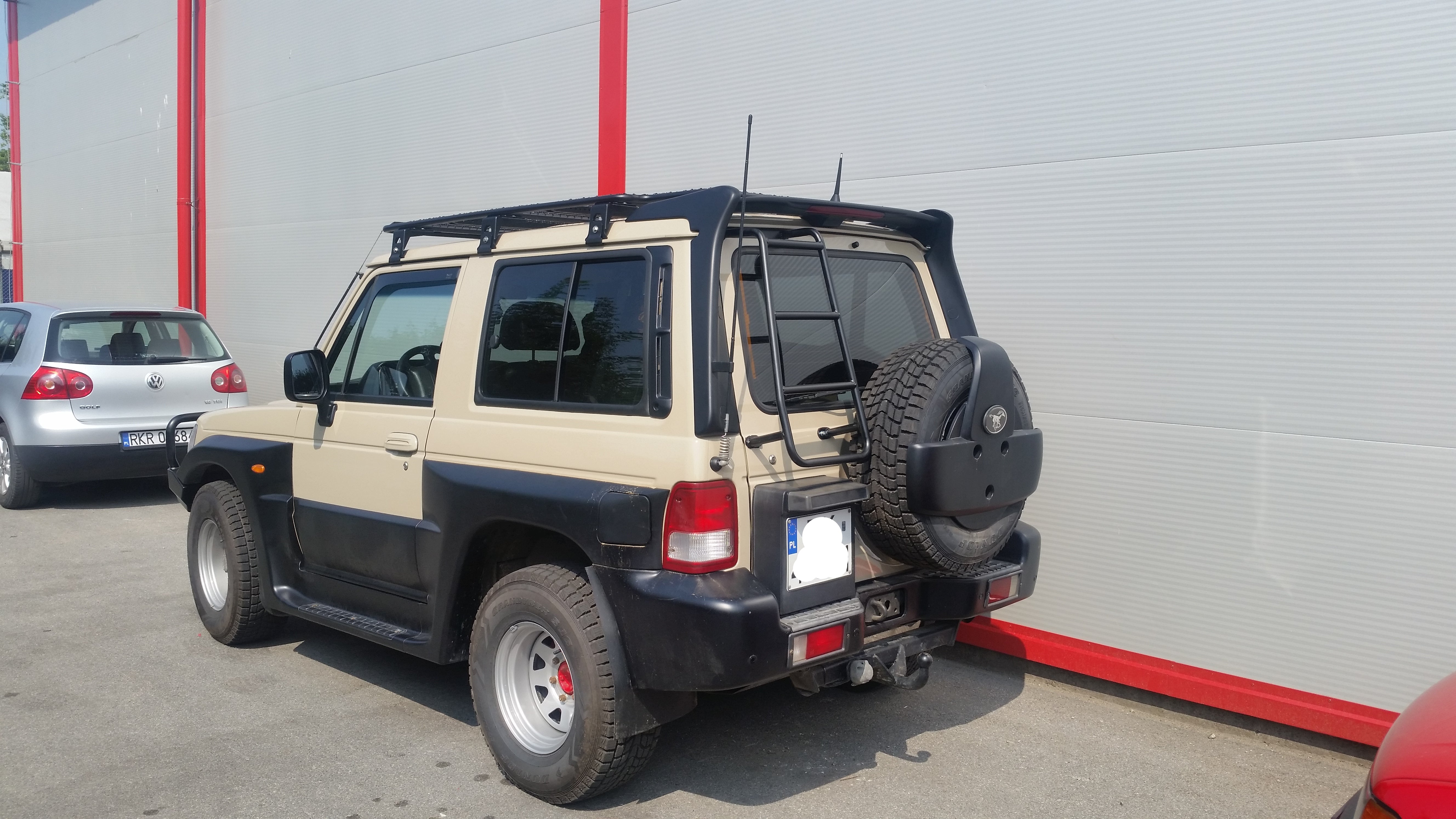 Luggage Rack/Roof Platform with Net Hyundai Galloper Innovation 98-03