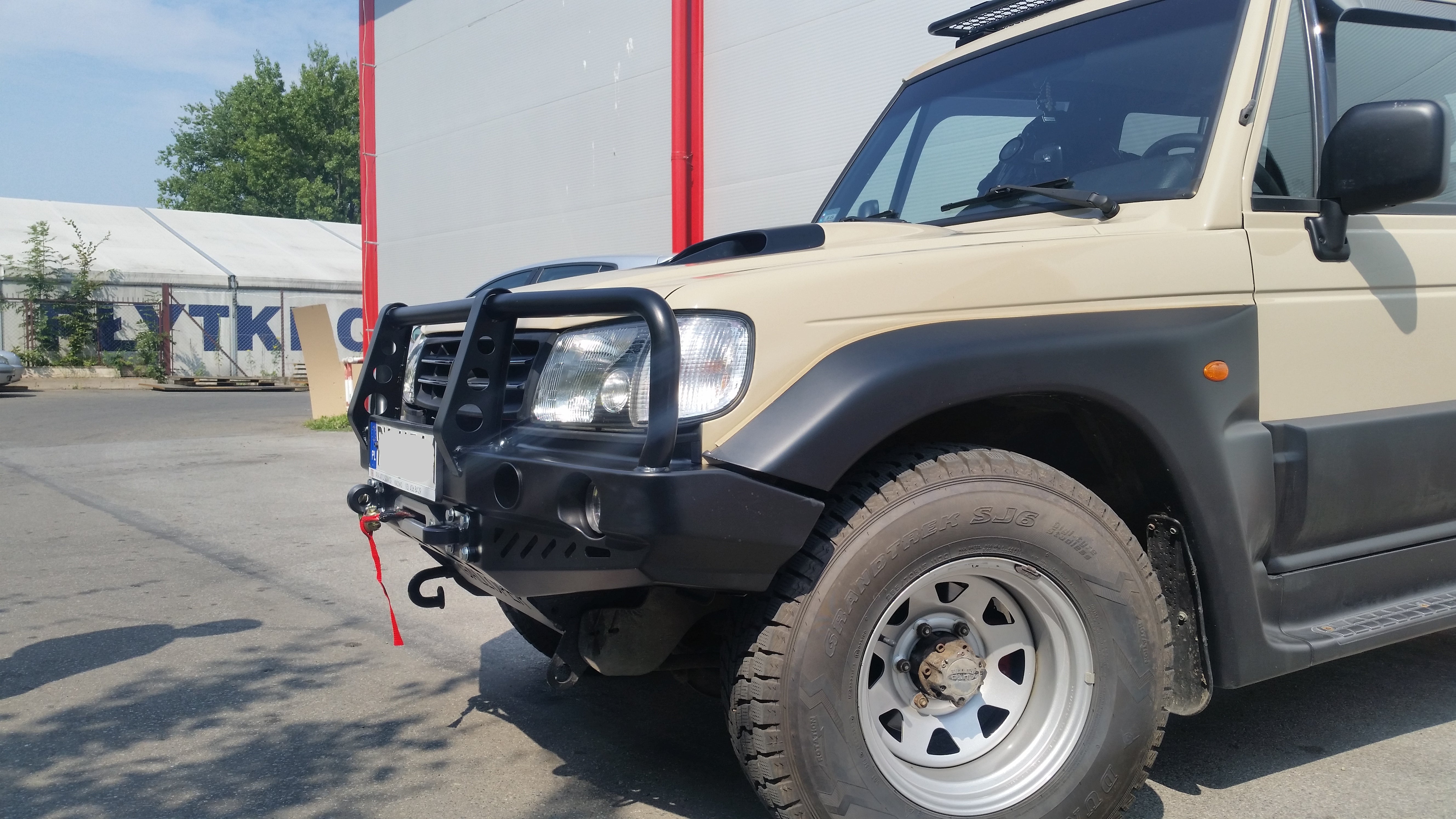 Bullbar for Hyundai Galloper Innovation bumper 98-03