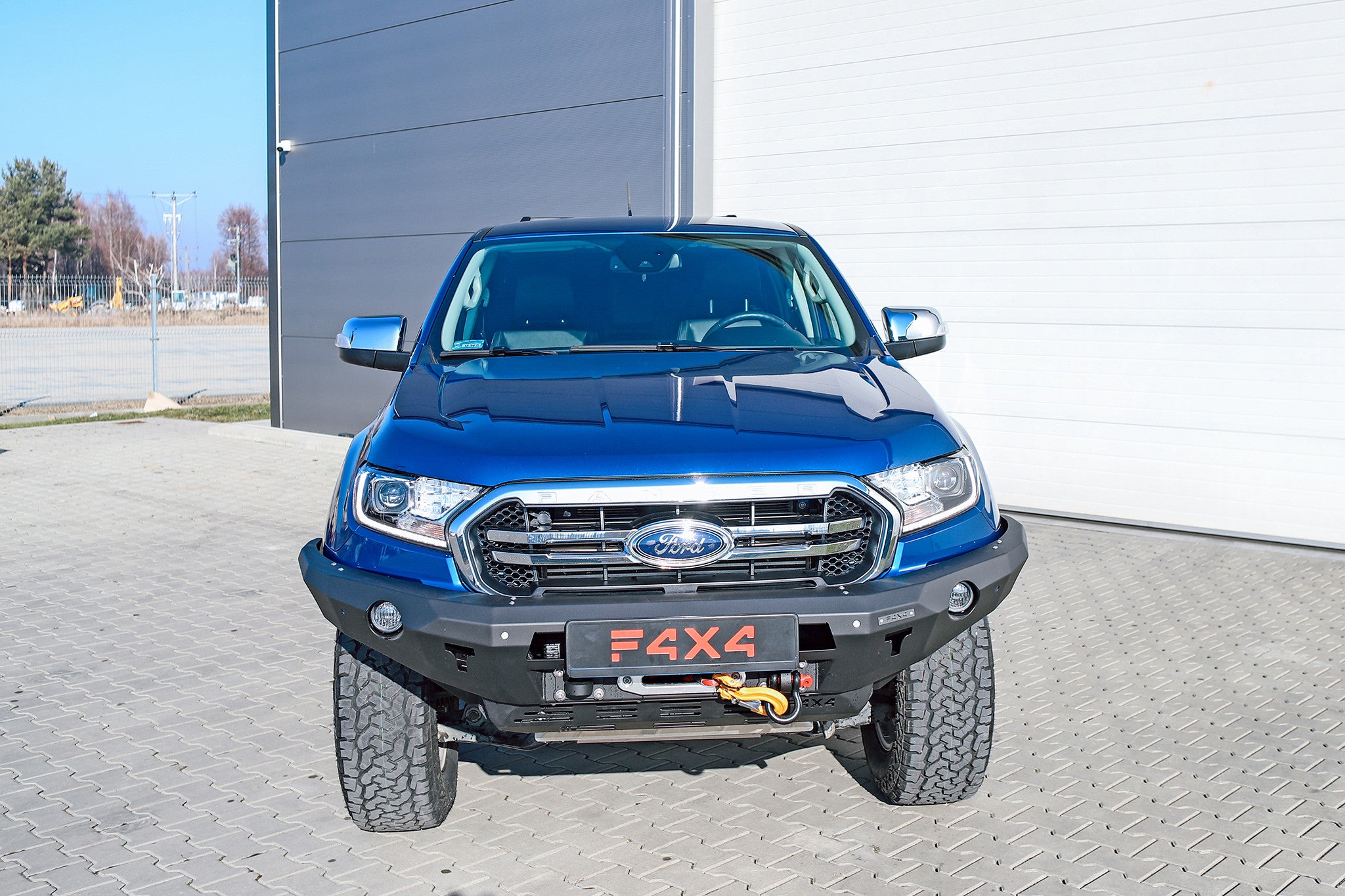 Zderzak przód Ford Ranger T6 19-23 2.0 Diesel