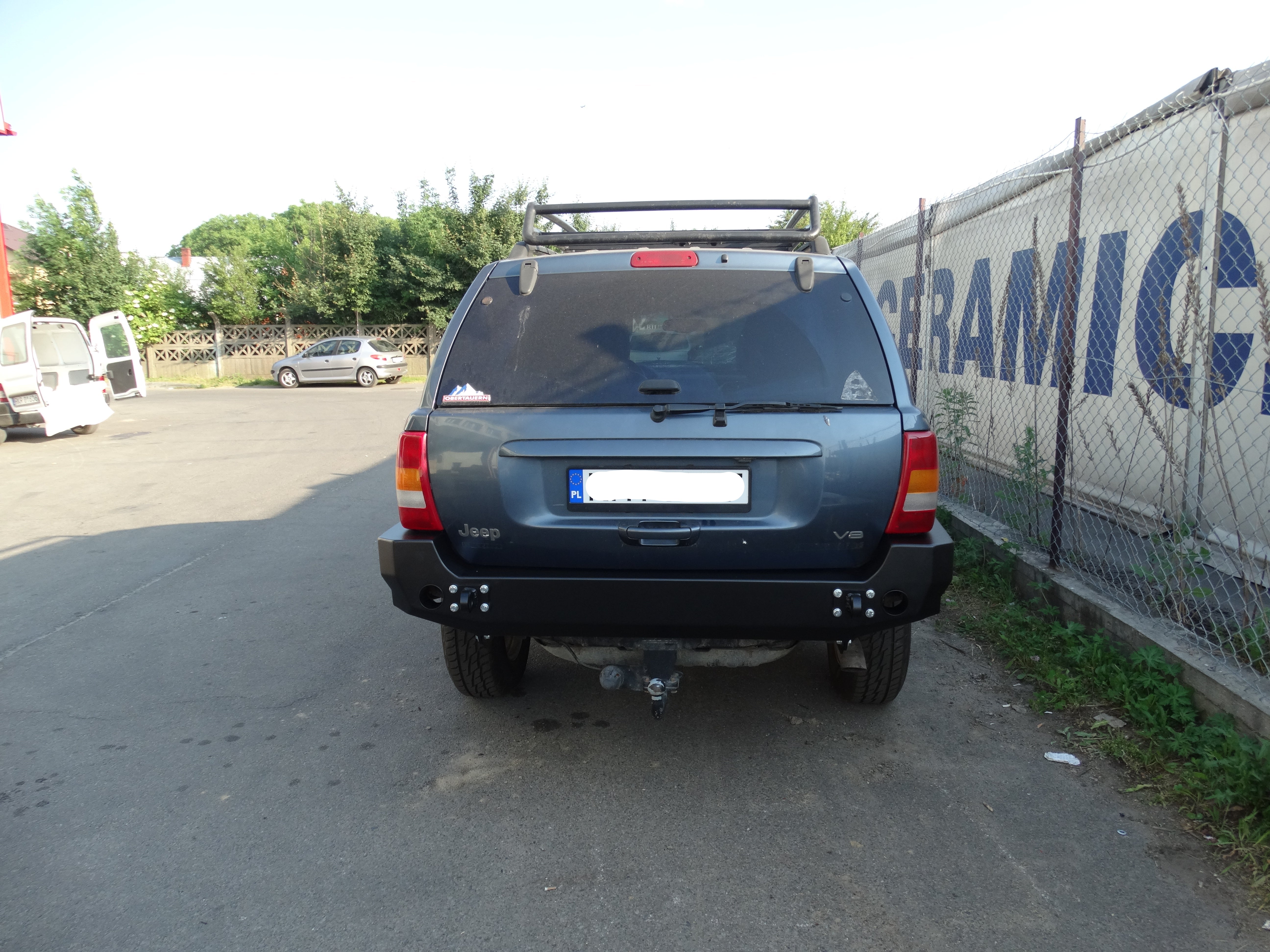 Rear bumper Jeep WJ 99-04