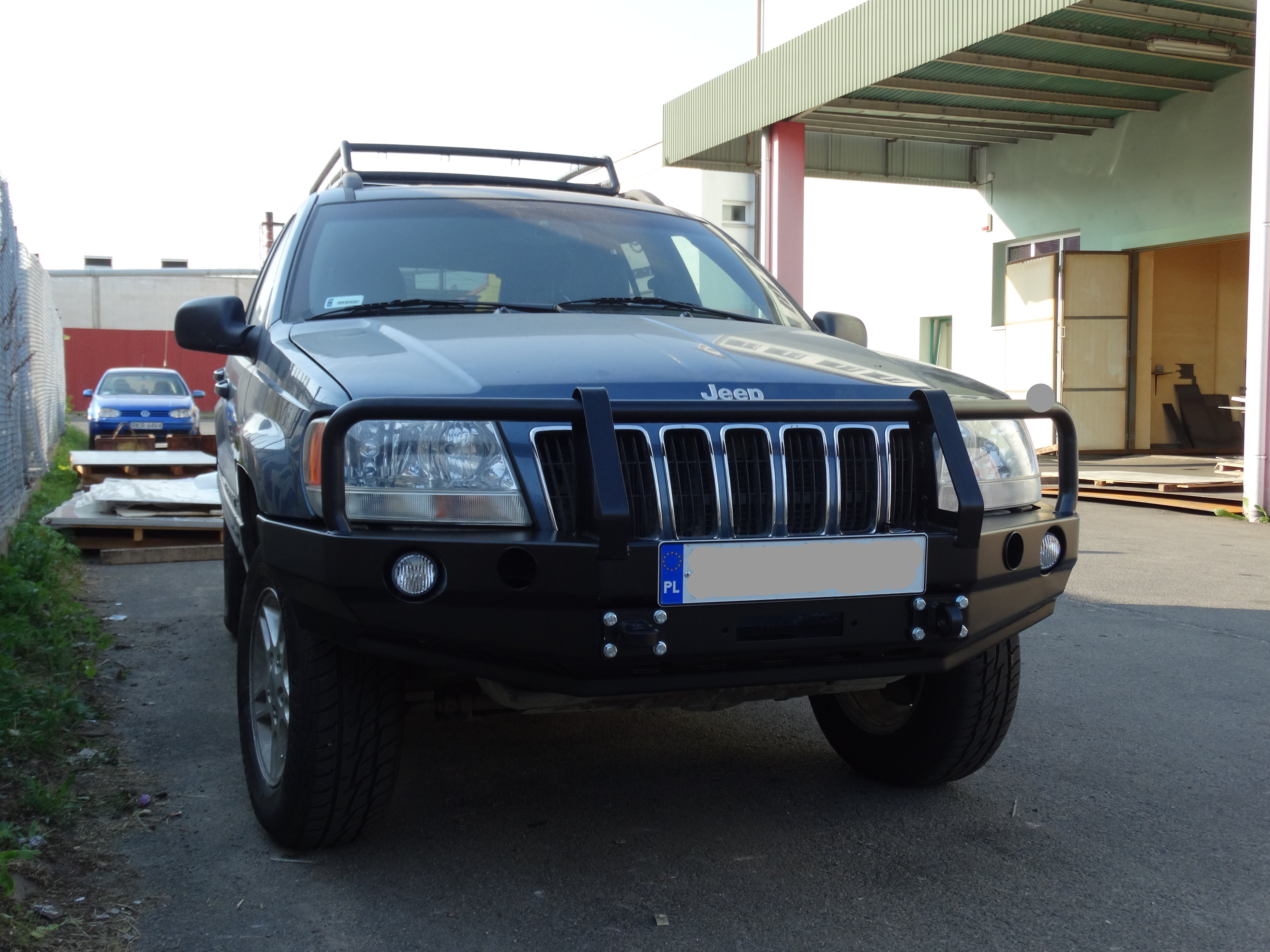 Front bumper Jeep WJ 99-04