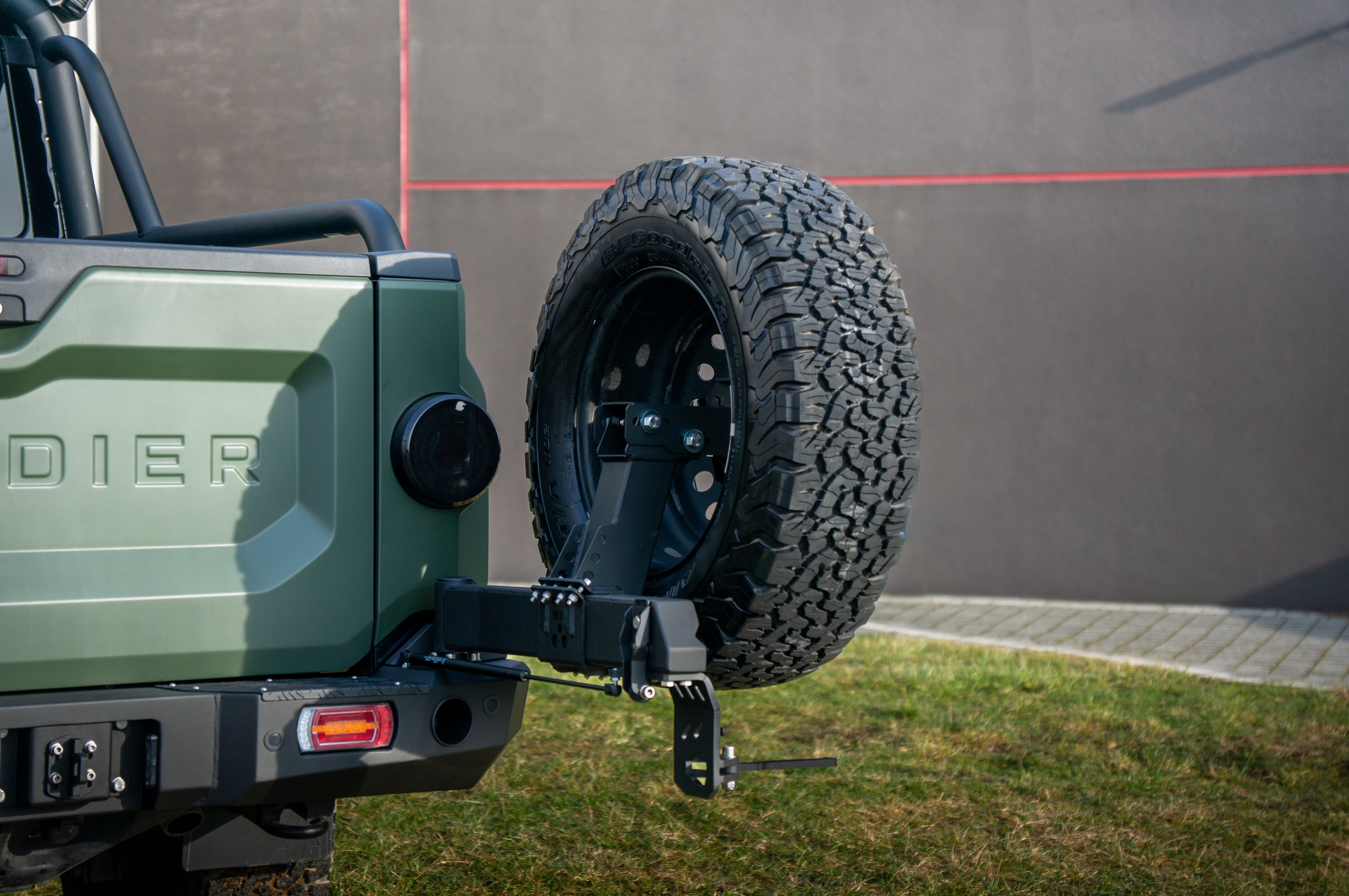 Wheel mount for modular arm Ineos Grenadier Quartermaster 3.0B 2023-