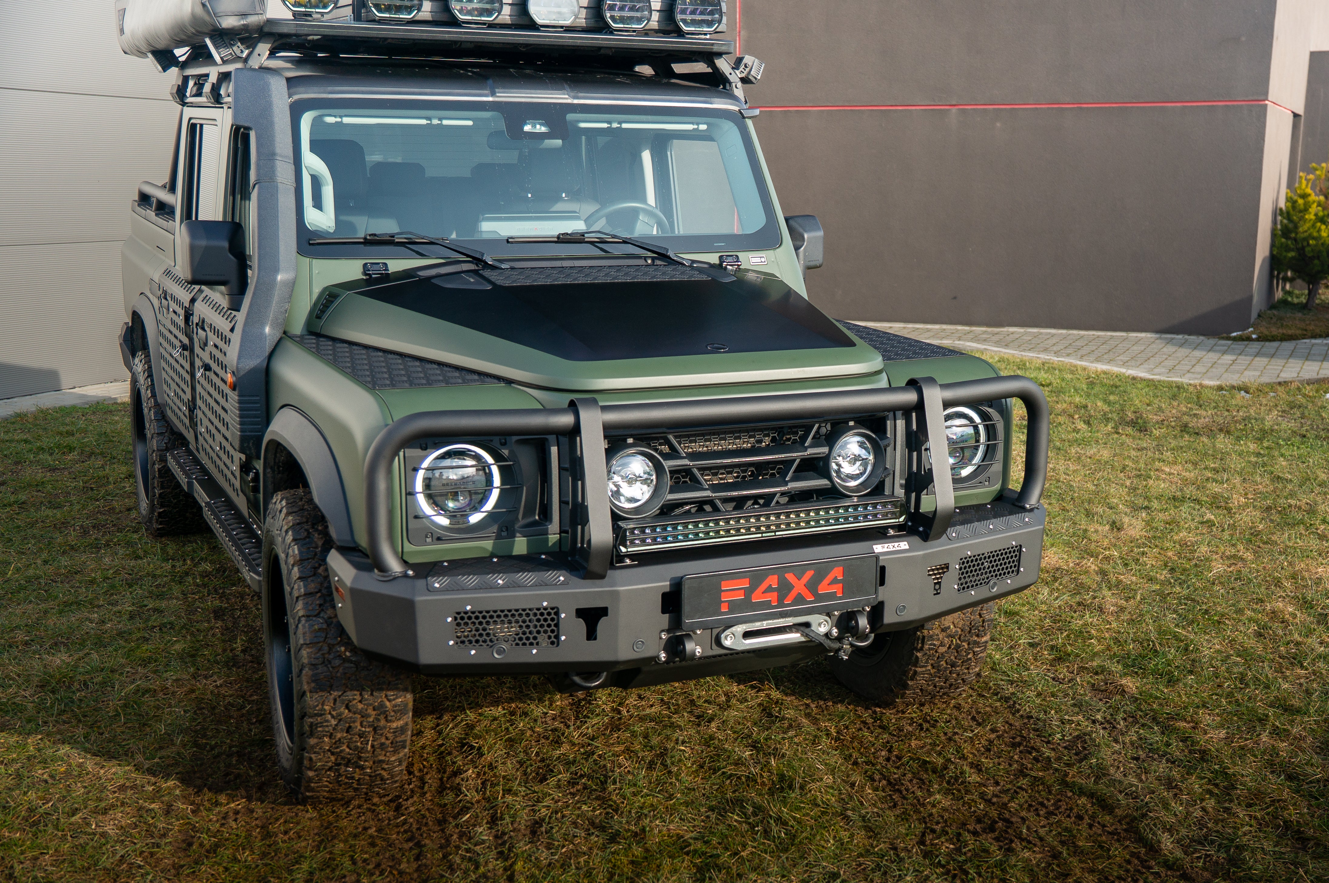 Bullbar do zderzaka ZIL Ineos Grenadier Quartermaster 3.0D 2023-