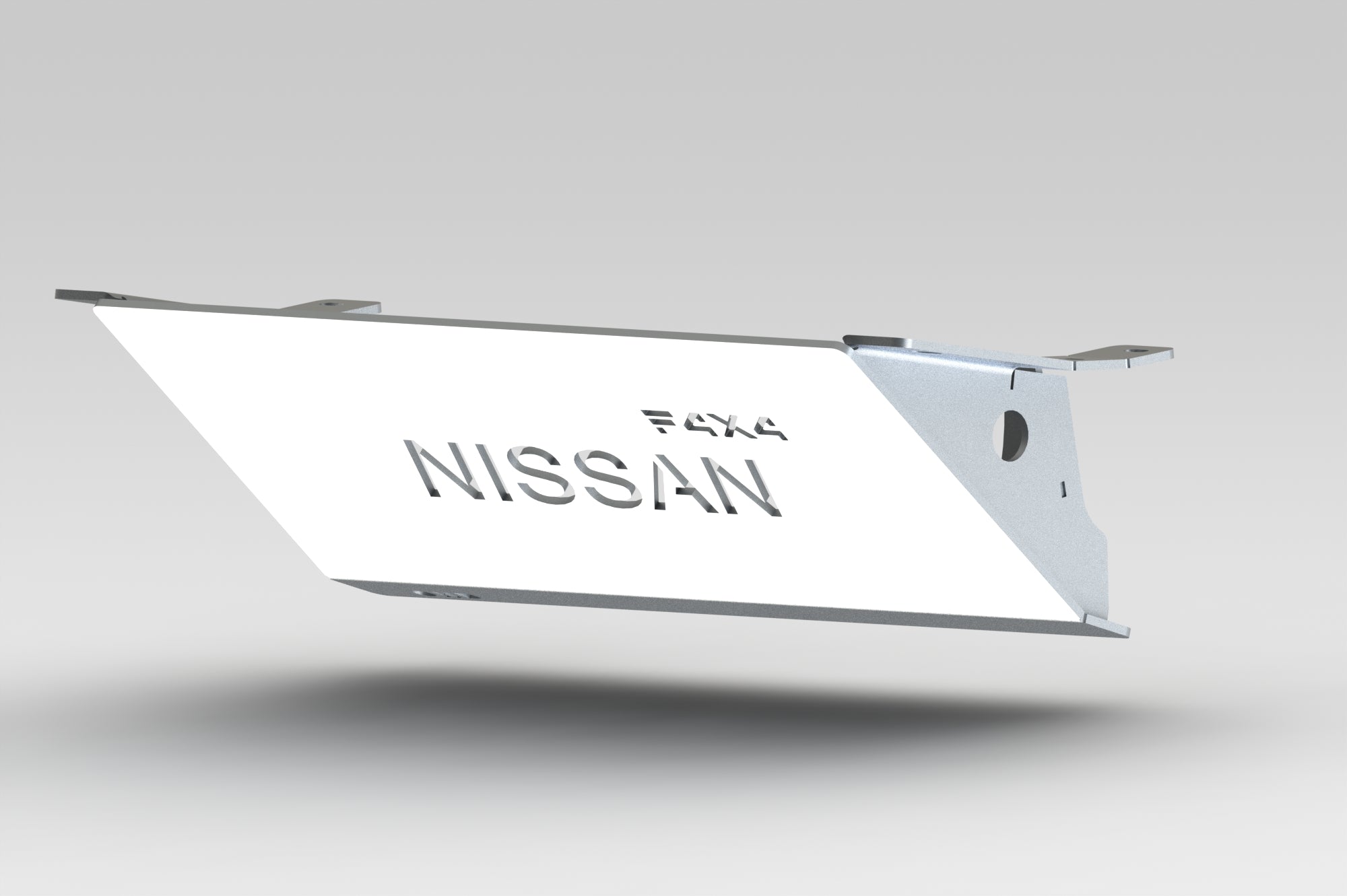 Osłona drążka aluminiowa do zderzaka oryginalnego Nissan Y61 / GU4 / Y60