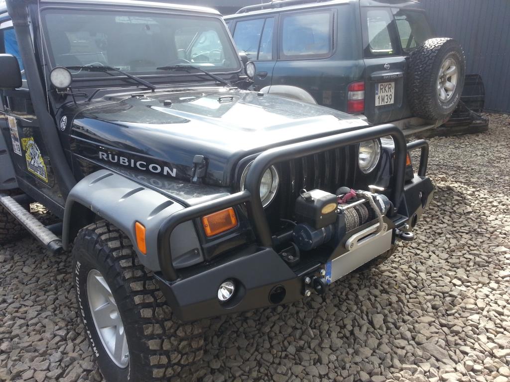 Bullbar for bumper Jeep Wrangler TJ 90-06