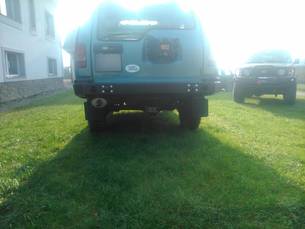 Stoßstange hinten für lange Version Land Rover Discovery I
