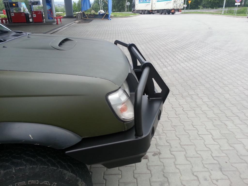 Front bumper Navara D22 97-00