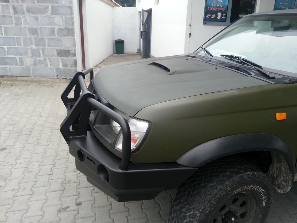 Bull bar for Navara D22 97-00 bumper
