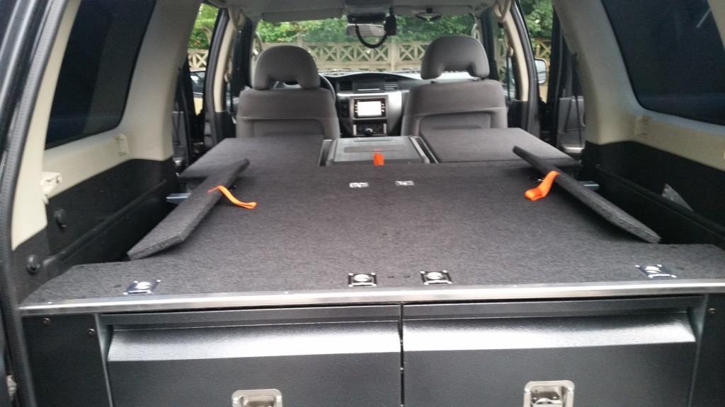 Zabudowa sypialna - modułowa Nissan Y61/GU4