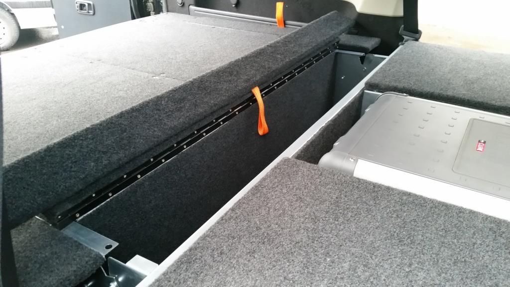 Zabudowa sypialna - modułowa Nissan Y61/GU4