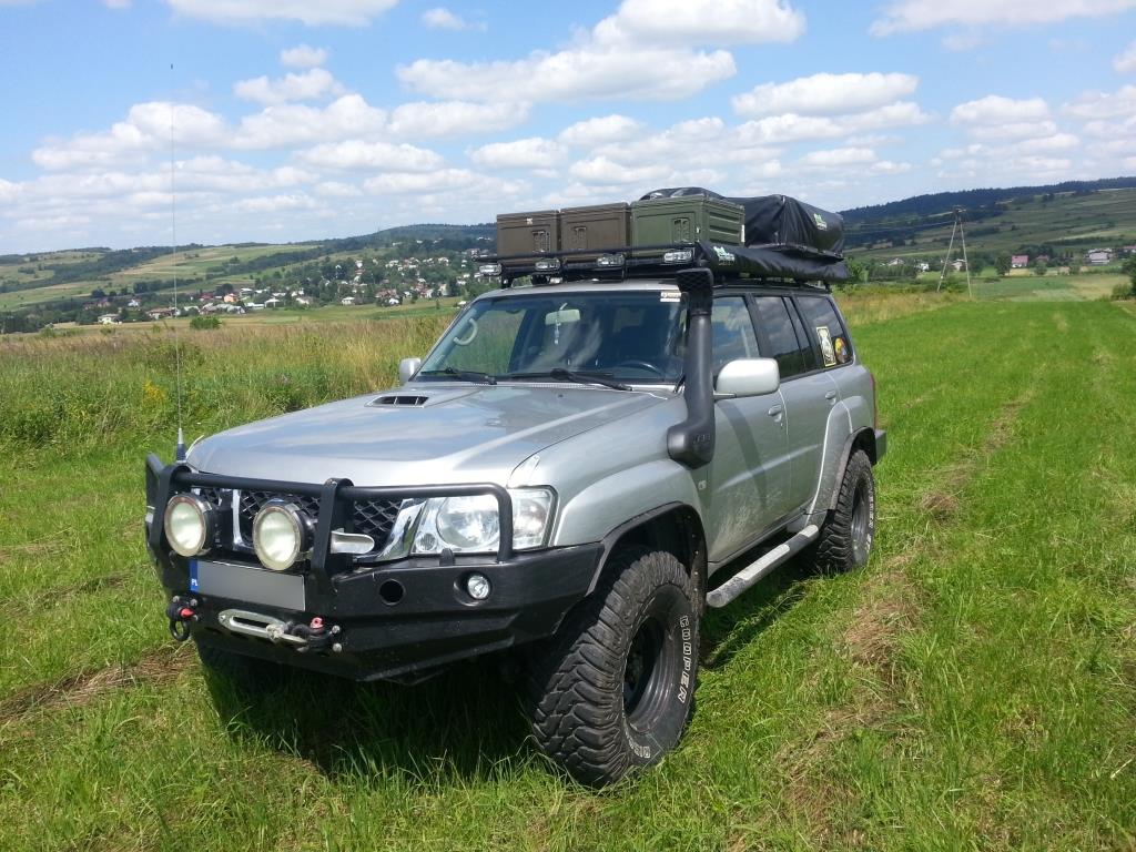Bull bar for Nissan GU4 bumper