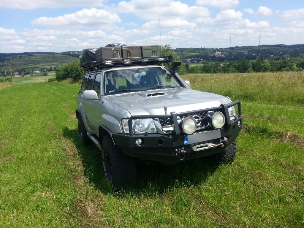 Bull bar for Nissan GU4 bumper