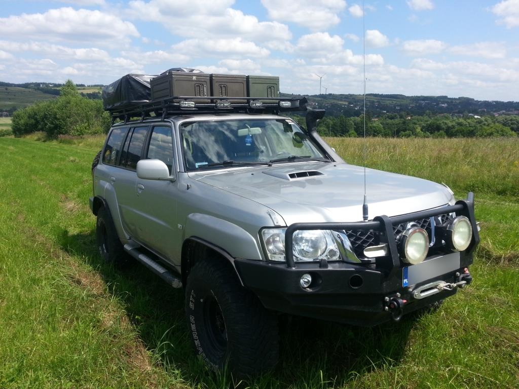 Bull bar for Nissan GU4 bumper