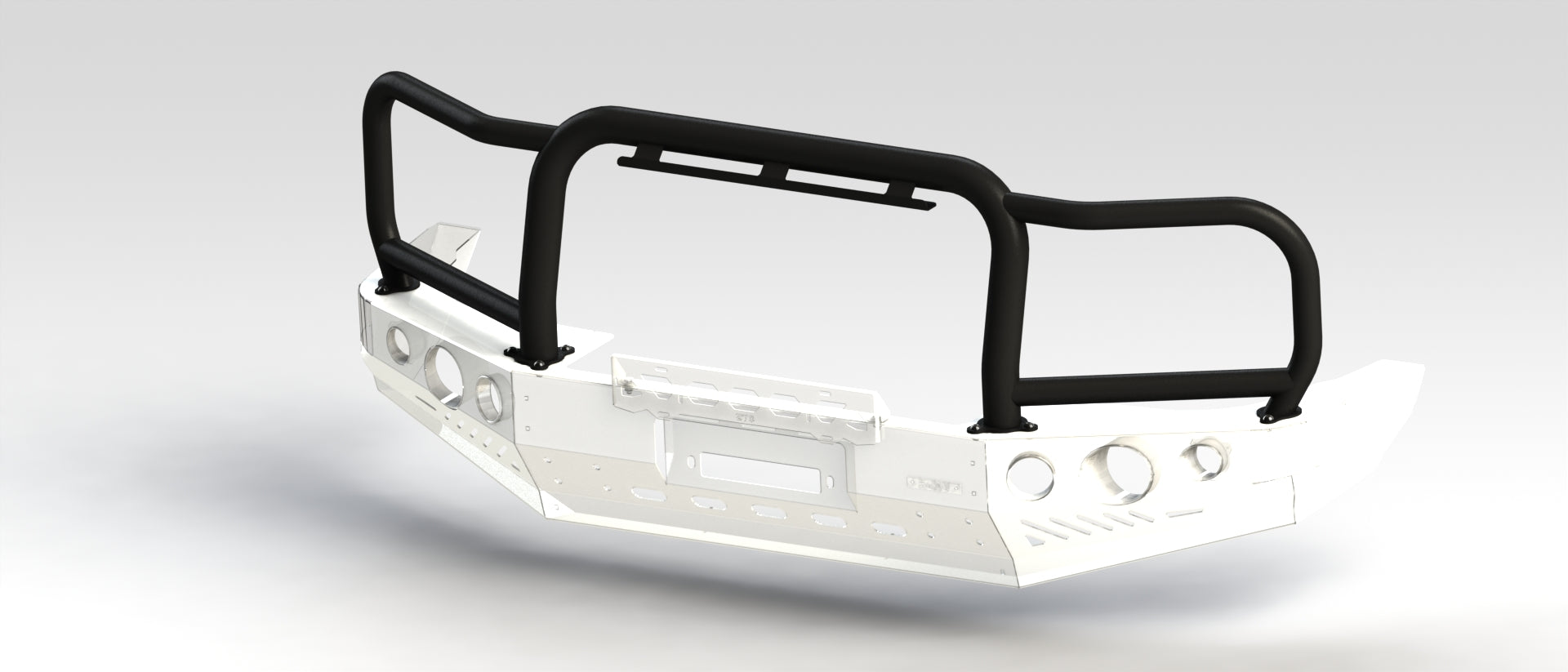 Bullbar für Stoßstange Toyota HZJ79DC/SC 24-