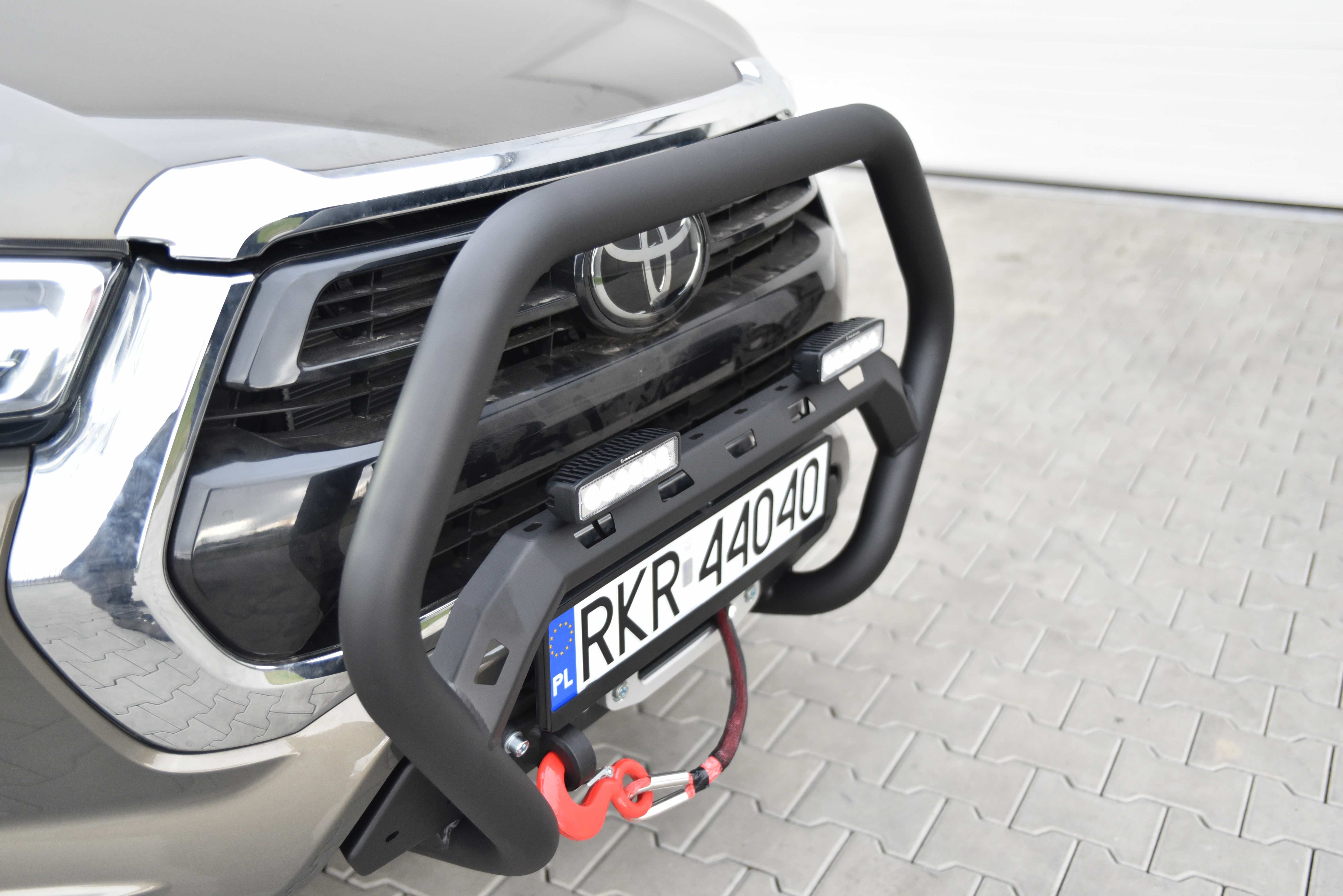 Bullbar do zderzaka Slim  ZHX Toyota Hilux Revo 2020-