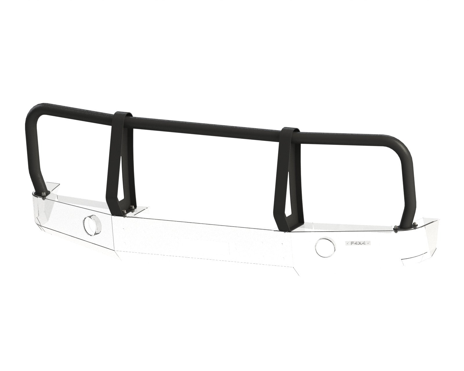 Bullbar do zderzaka Pajero I 82-91