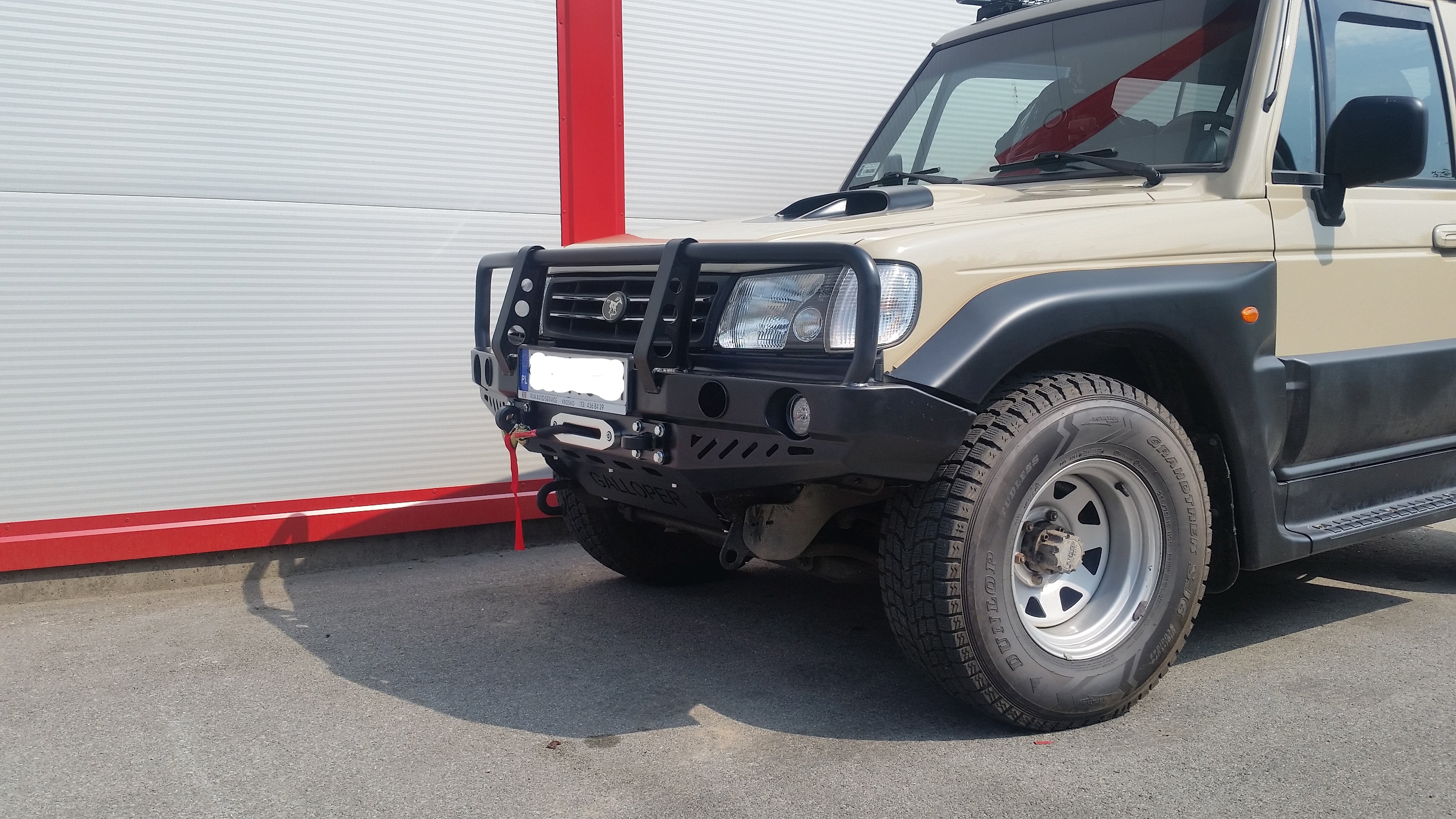 Hyundai Galloper Innovation front bumper 98-03