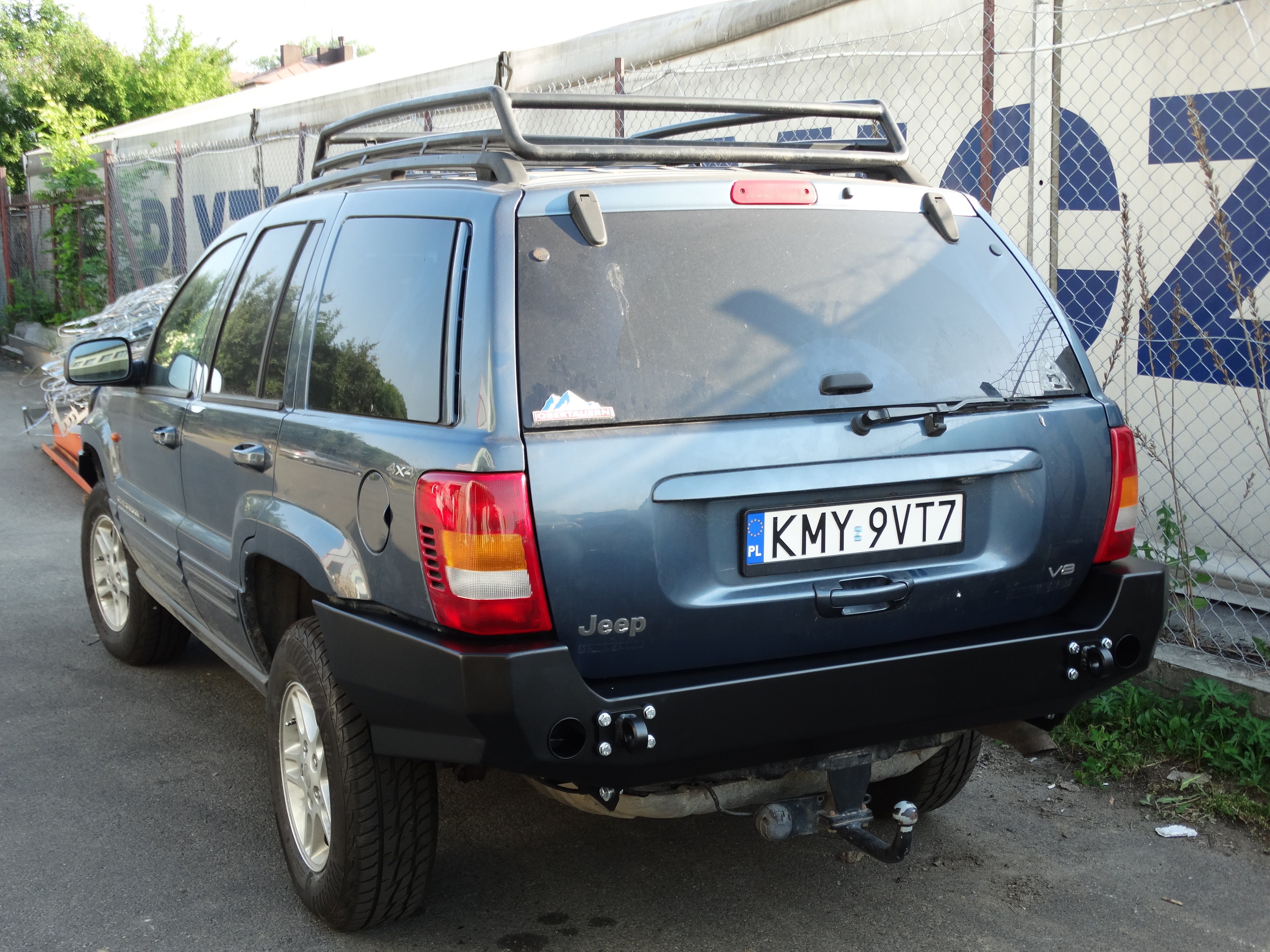 Rear bumper Jeep WJ 99-04