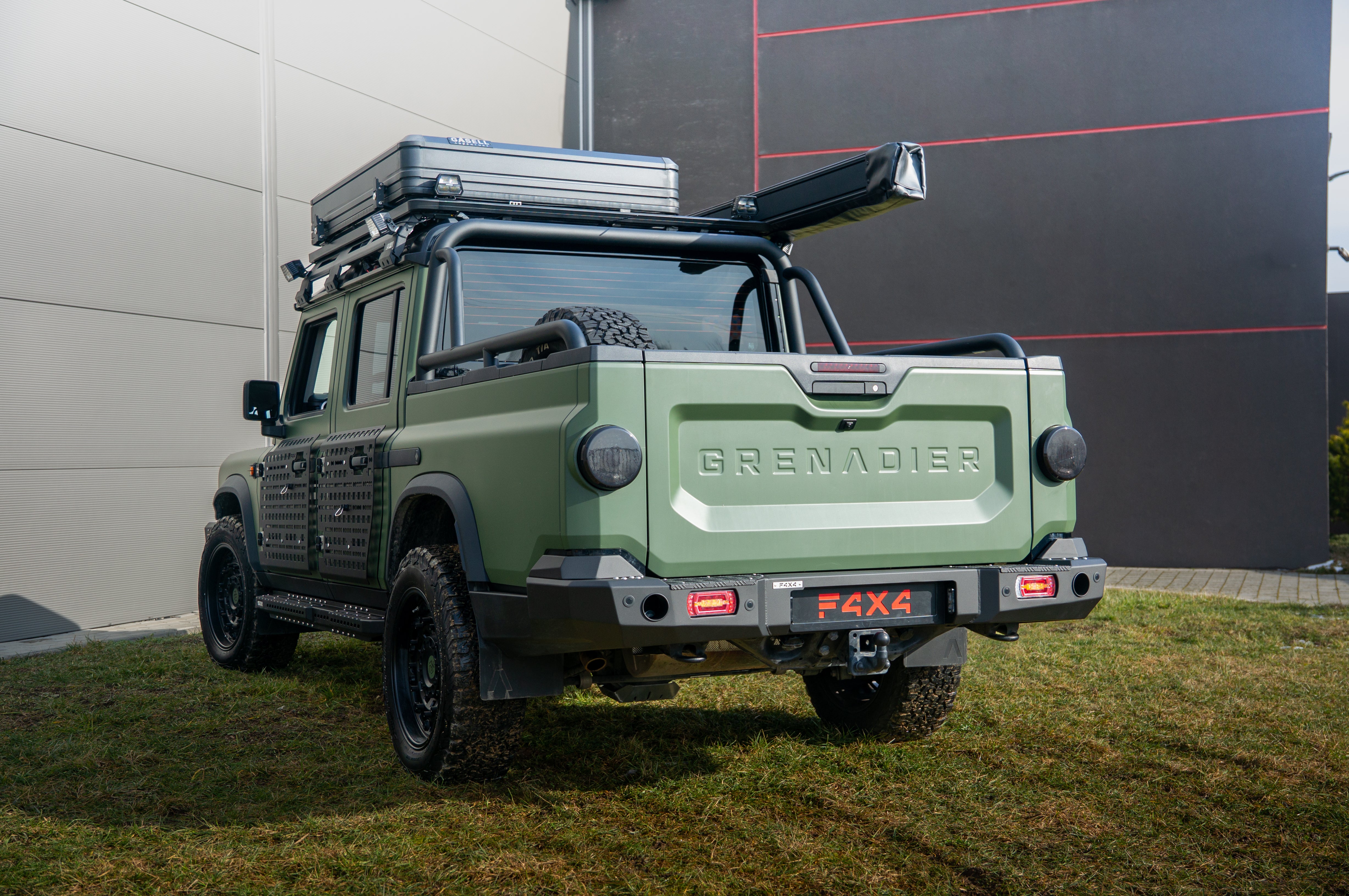 Rear bumper Ineos Grenadier Quartermaster 3.0B 2023-