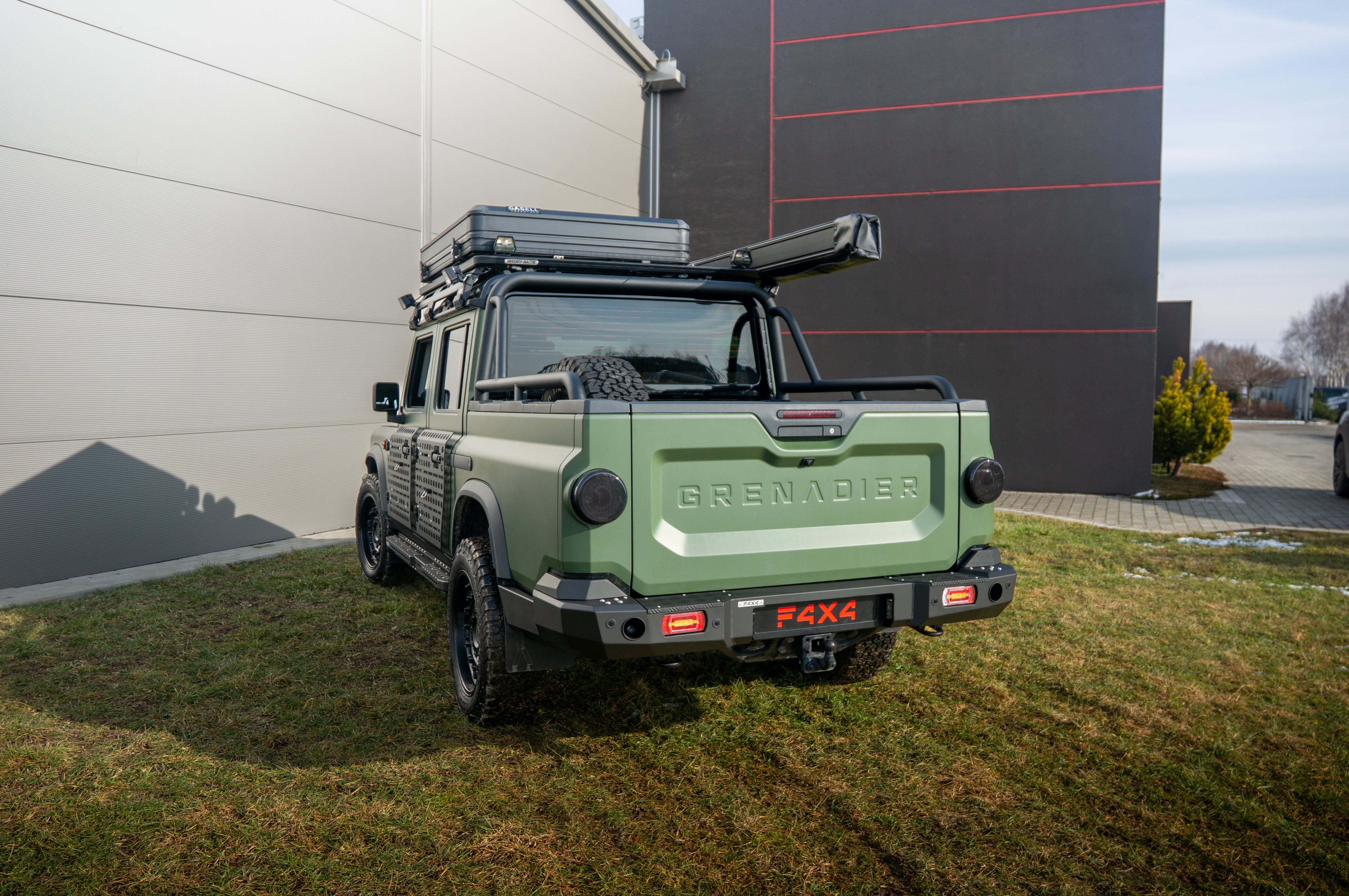 Rear bumper Ineos Grenadier Quartermaster 3.0B 2023-