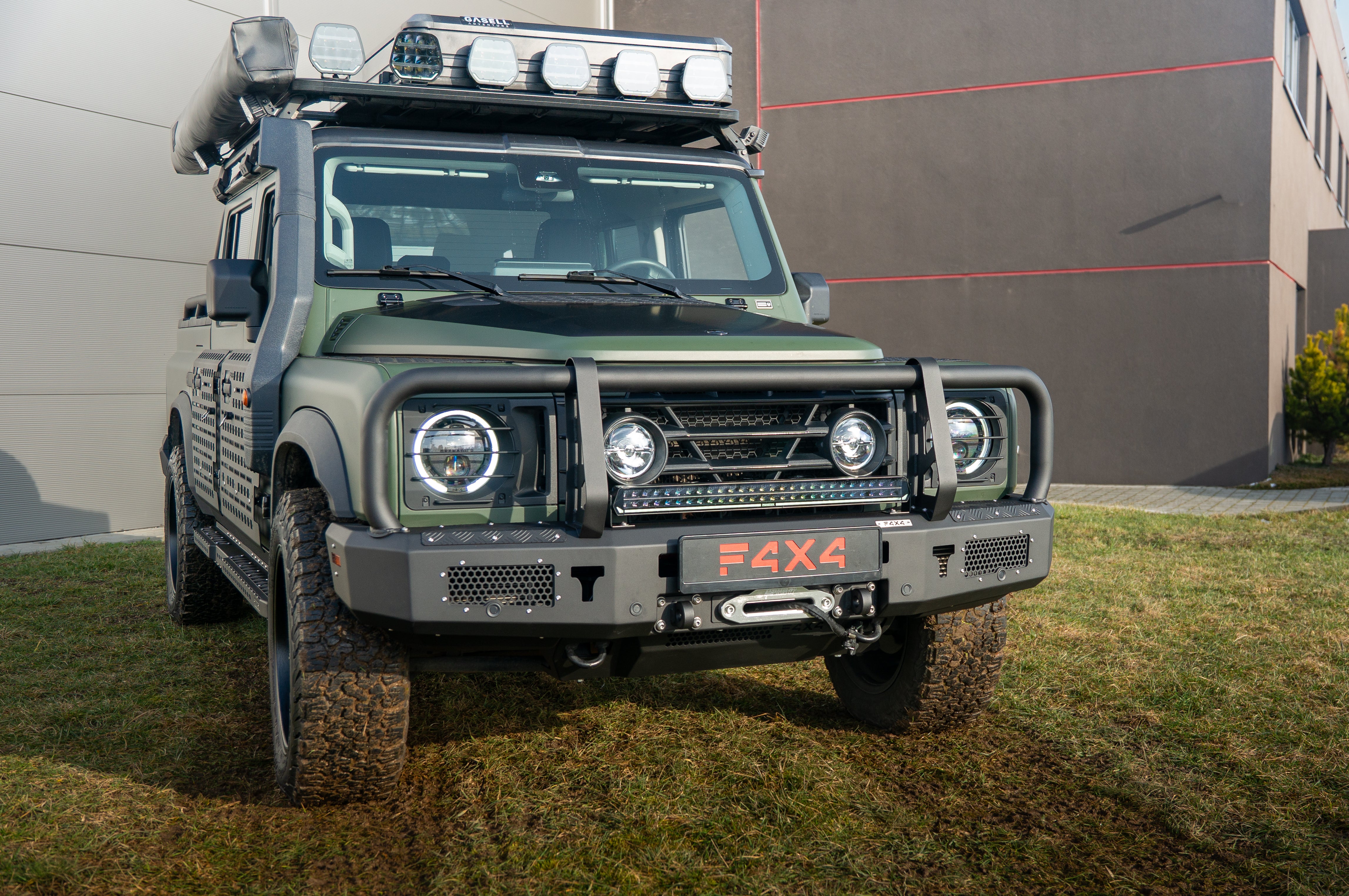 Bullbar do zderzaka ZIL Ineos Grenadier Quartermaster 3.0D 2023-