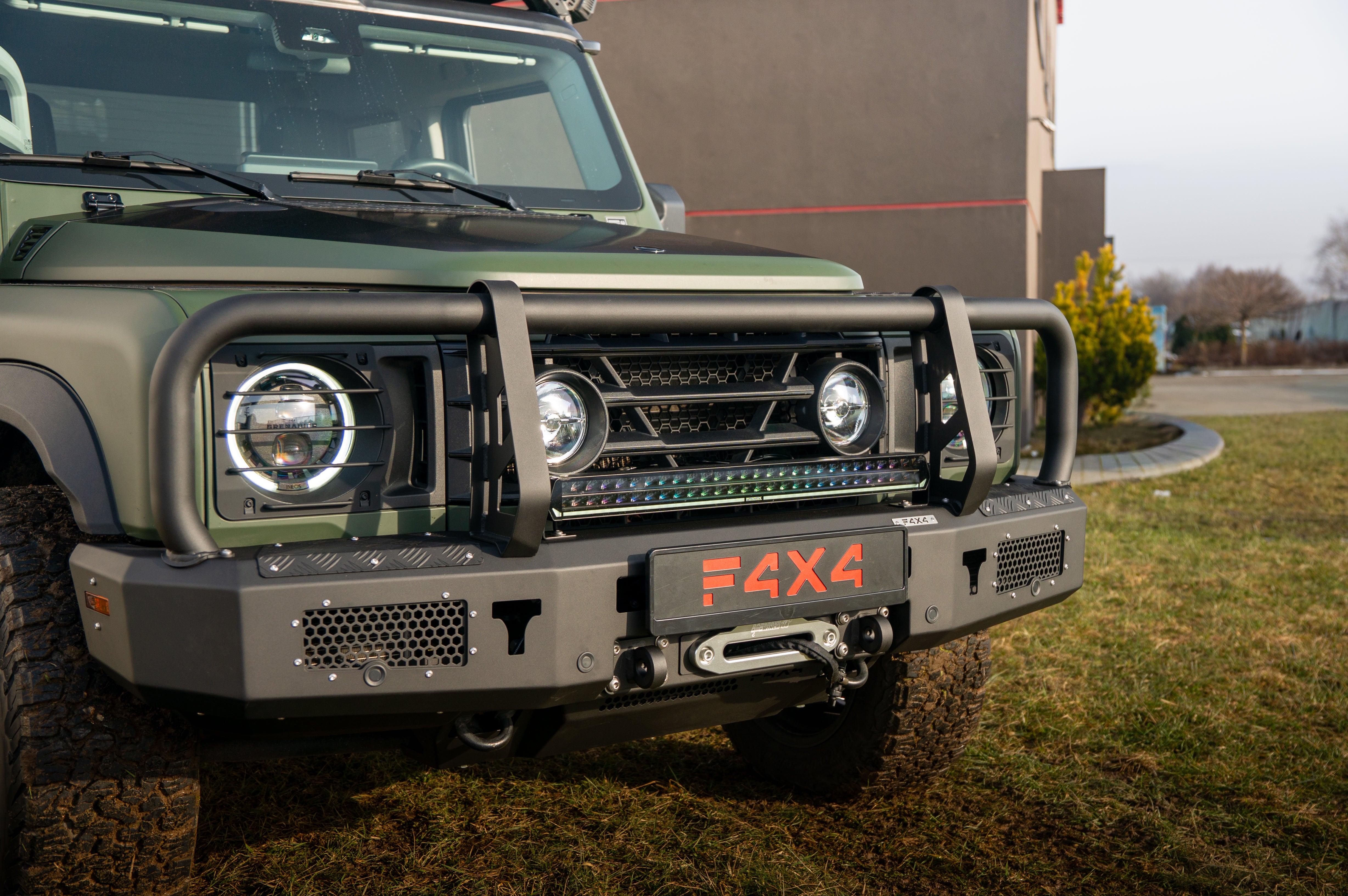 Bullbar do zderzaka ZIL Ineos Grenadier Quartermaster 3.0D 2023-