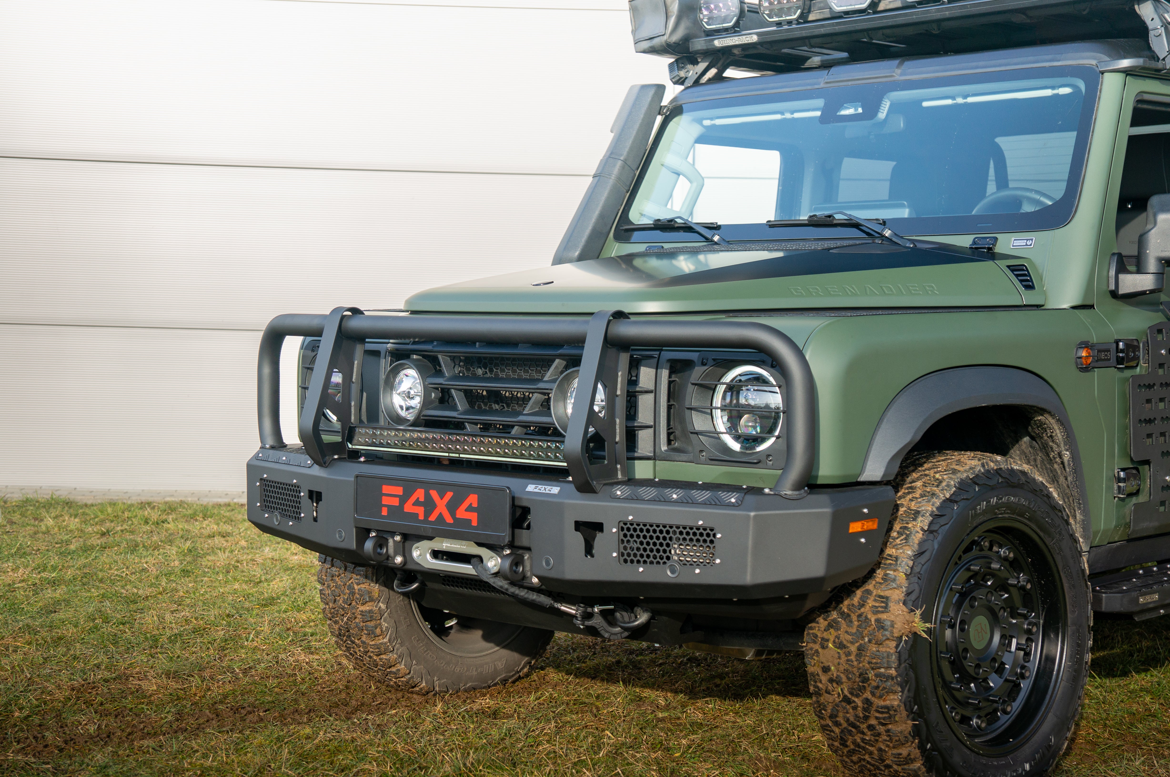 Bullbar do zderzaka ZIL Ineos Grenadier Quartermaster 3.0D 2023-