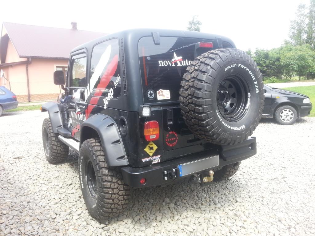 Mocowanie koła Jeep Wrangler TJ 90-06