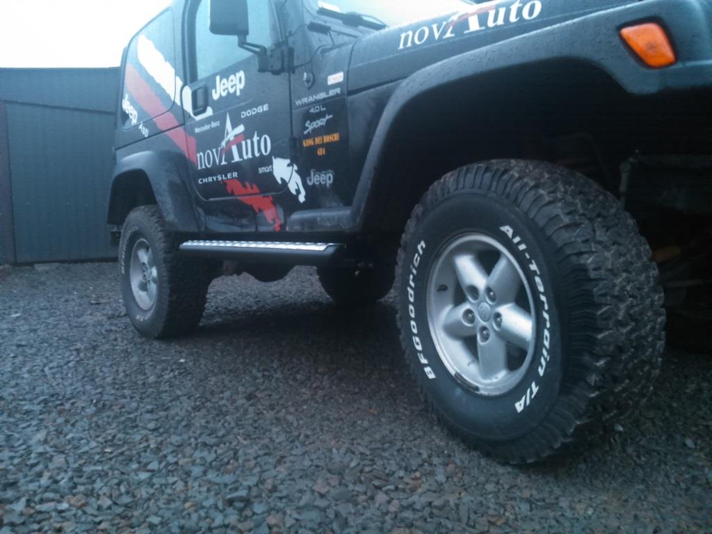 Progi Jeep Wrangler TJ 90-06