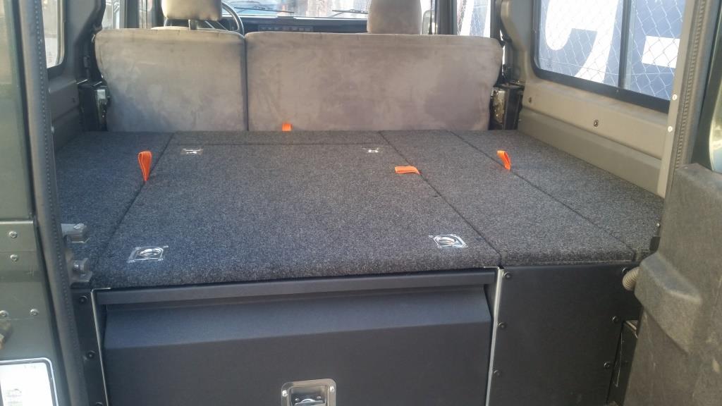 Land Rover Defender 110 expedition body