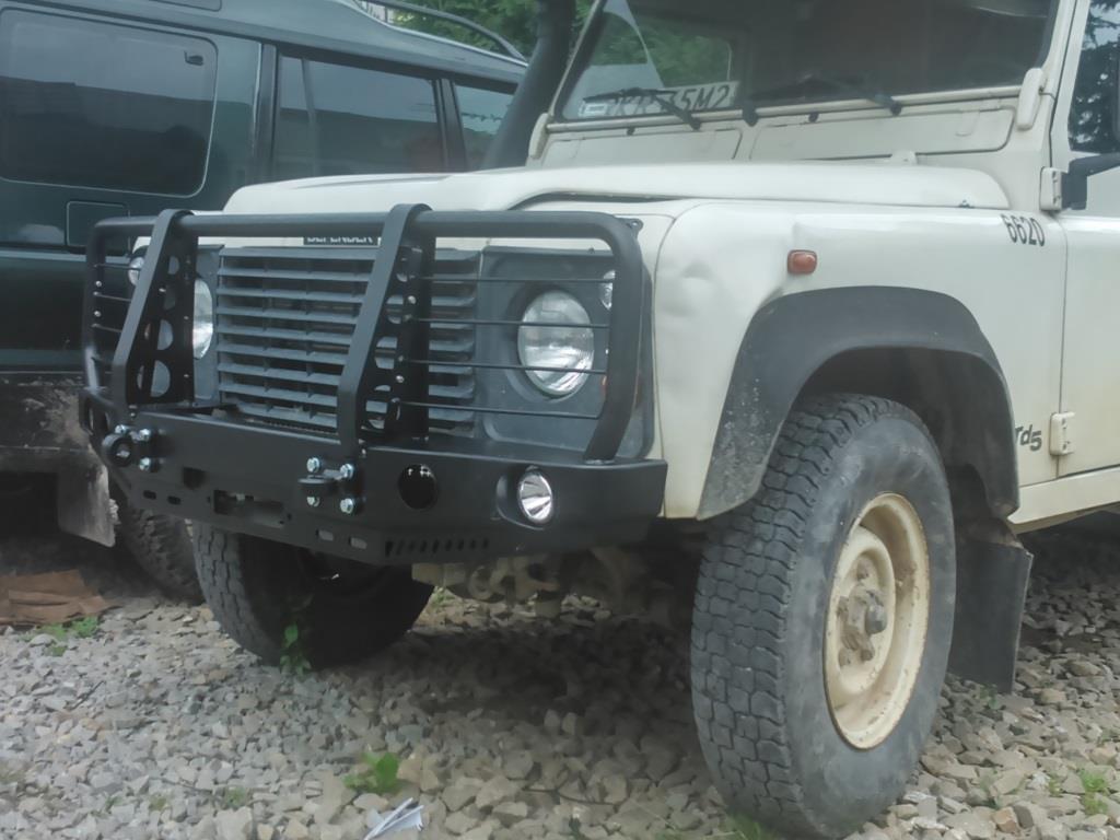 Front bumper Land Rover Defender 110 version with air conditioning