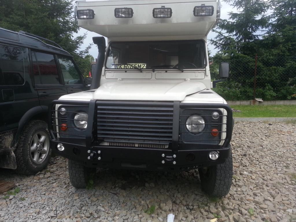 Zderzak przód Land Rover Defender 110 wersja bez klimatyzacji