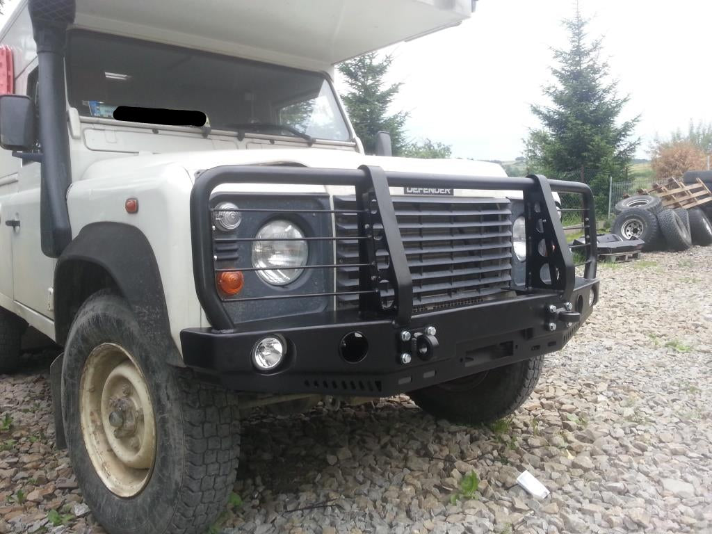 Front bumper Land Rover Defender 110 version without air conditioning