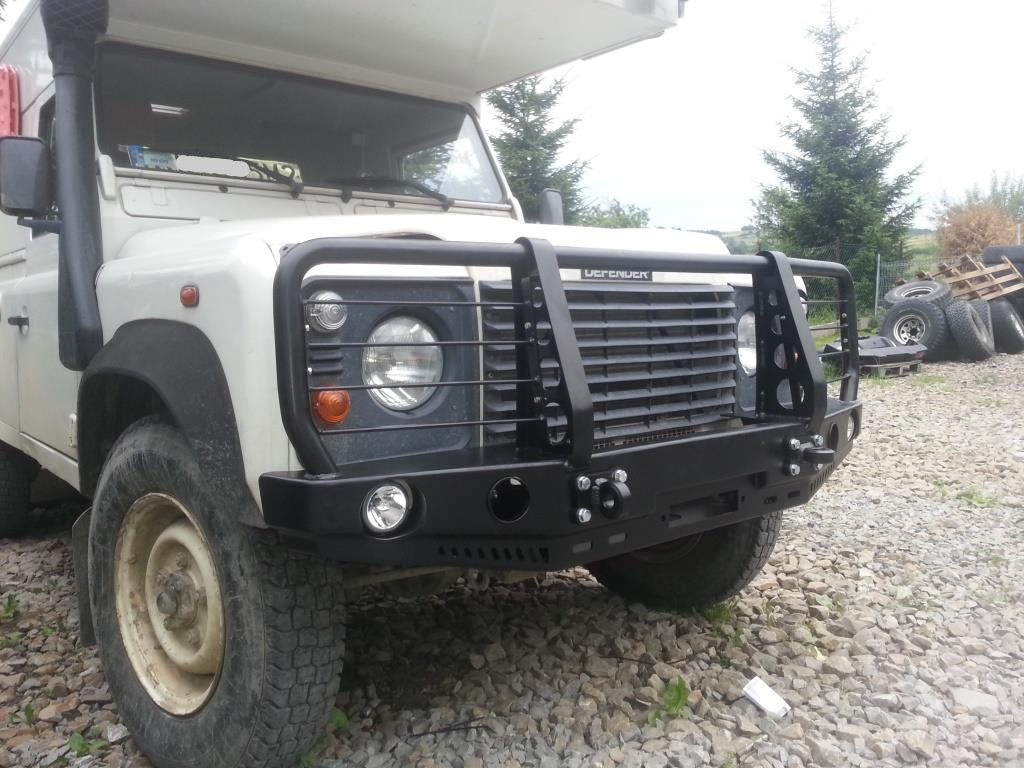 Bullbar for Land Rover Defender 110 bumper without air conditioning