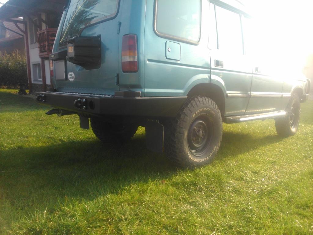 Stoßstange hinten für lange Version Land Rover Discovery I