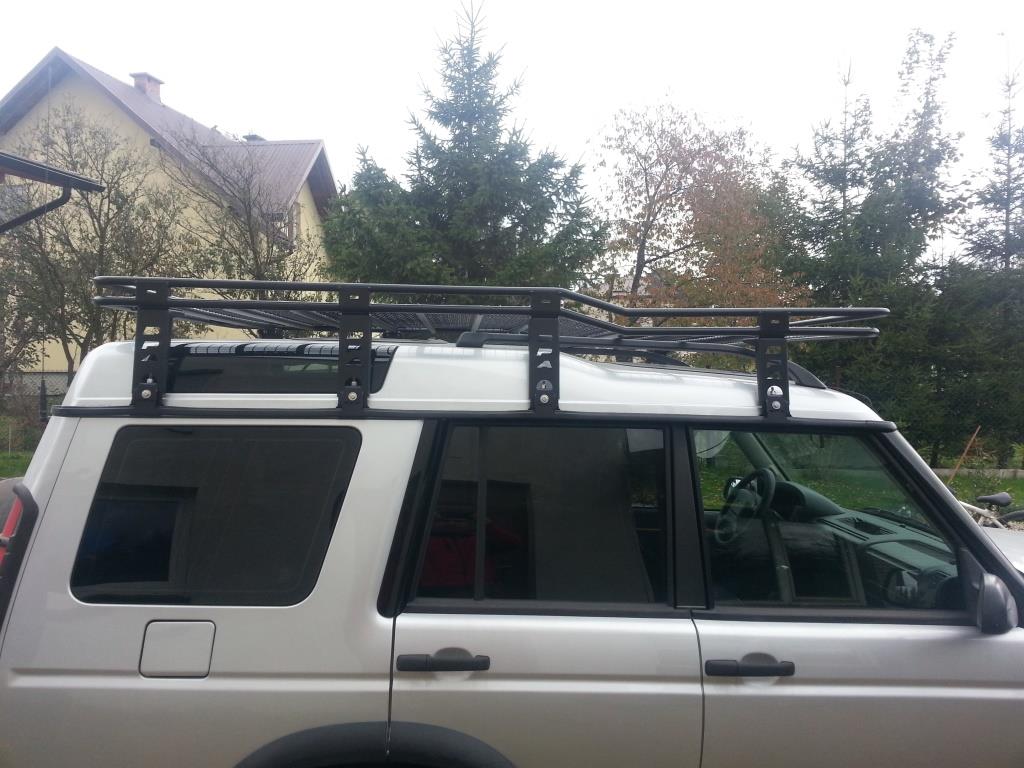 Bagażnik z siatką Land Rover Discovery II