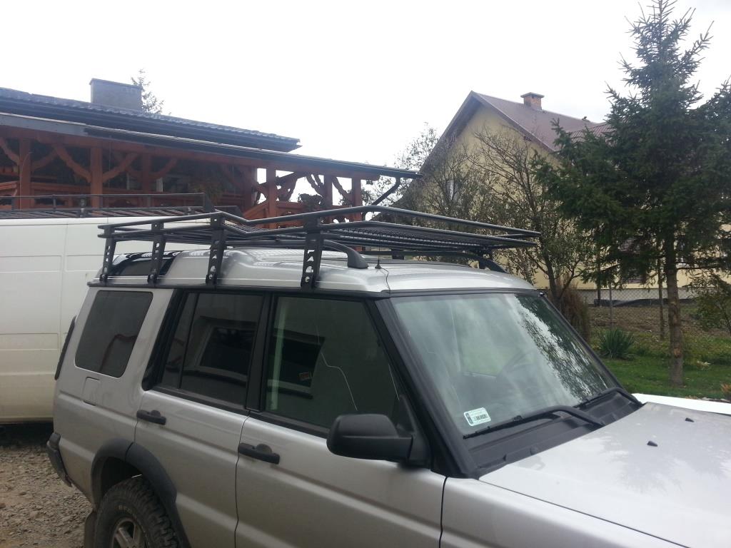 Bagażnik z siatką Land Rover Discovery II