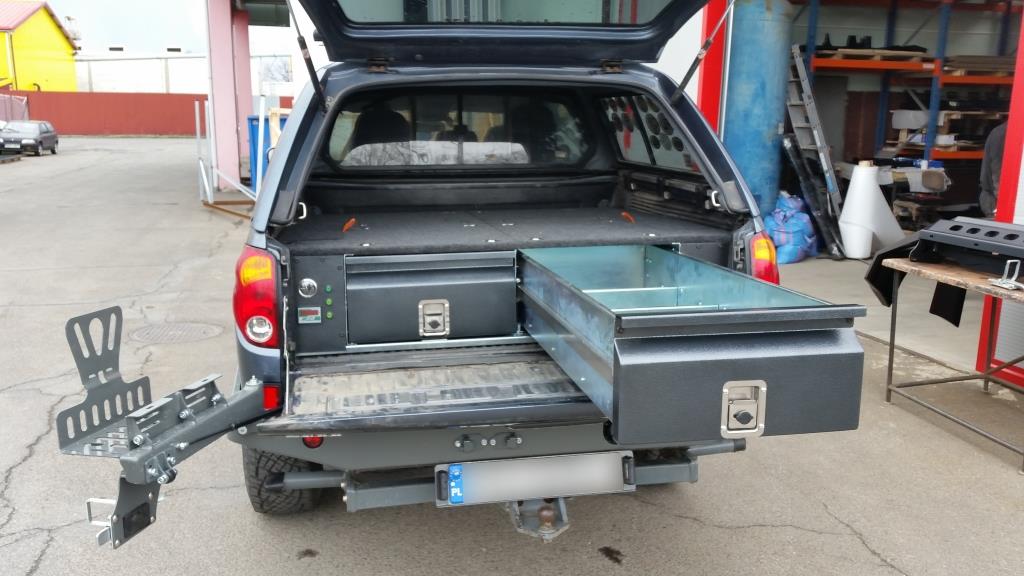 Zabudowa wyprawowa Mitsubishi L200 05-10