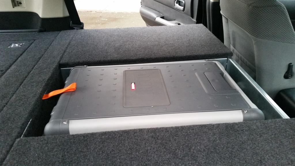 Zabudowa sypialna - modułowa Nissan Y61/GU4