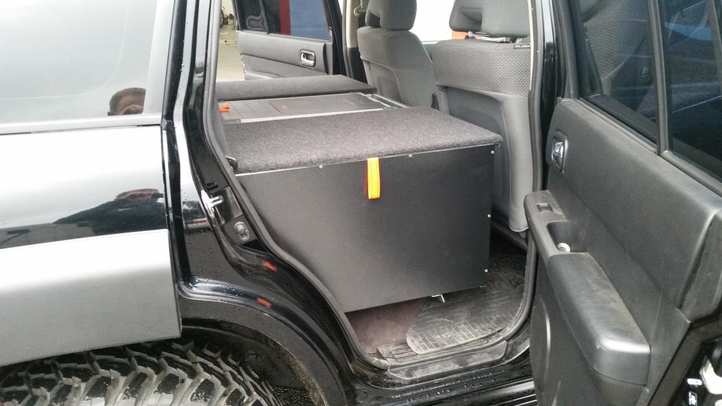 Zabudowa sypialna - modułowa Nissan Y61/GU4