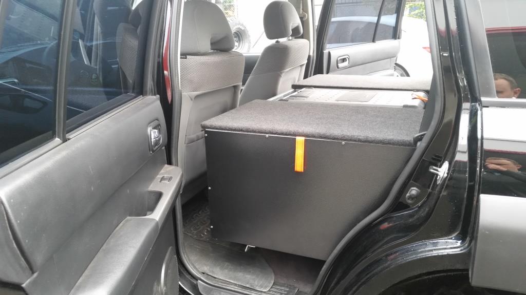 Zabudowa sypialna - modułowa Nissan Y61/GU4